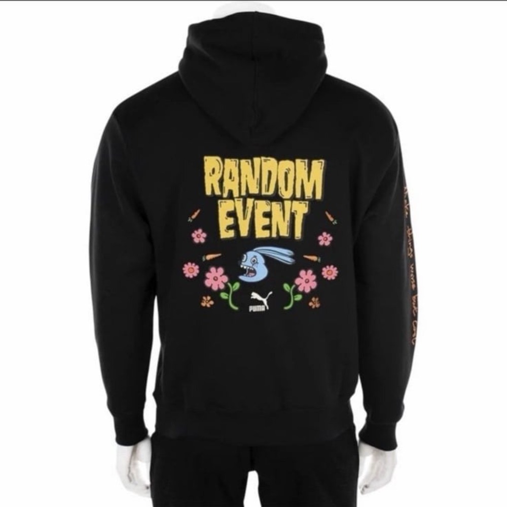 Puma Random Event Sold Out Hoodie in Black New With Tags Mens XXL